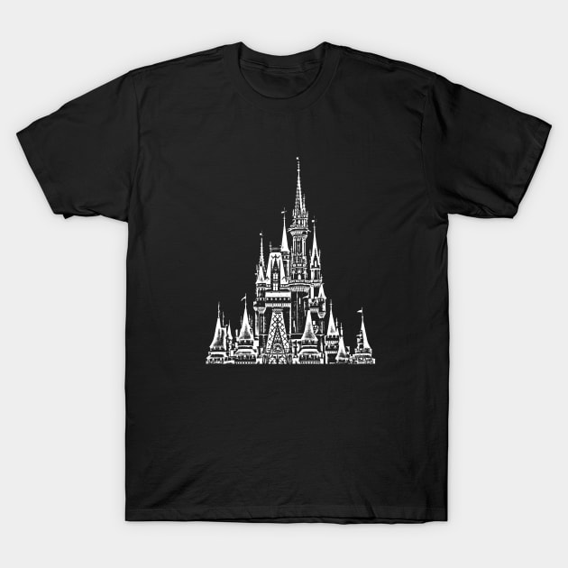 Magic Castle Light Blue T-Shirt by FandomTrading